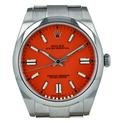 rolex op coral|rolex oyster perpetual.